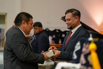 awardee receiving award 1