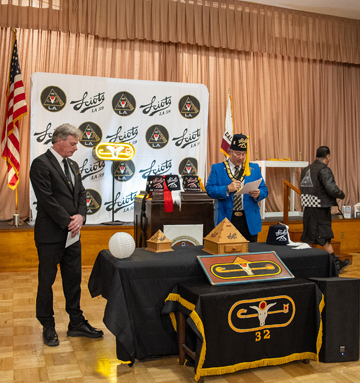 Supreme Pastophori Hovig introducing Toparch Ron Perez