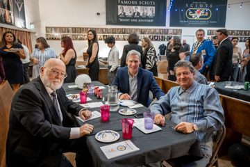 Jariel Smith's table pre dinner