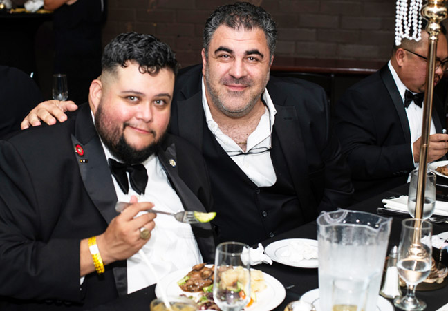 Gallen Hernandez and Giuseppe Ariola