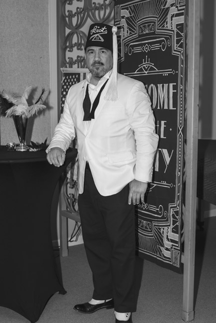 Guillermo Quezada looking very dapper