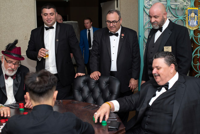 casino room attendees having a good time