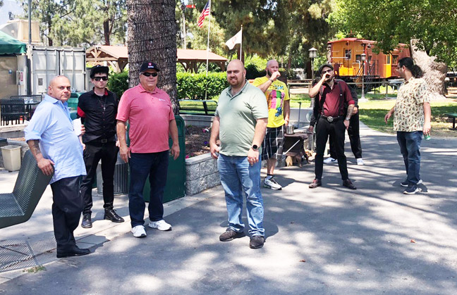 Shriners and Sciots at Griffith Park after Sciot initiations
