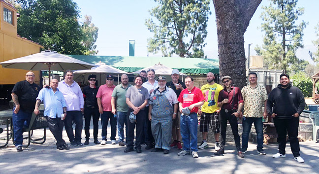 Sciots and Shriners in Griffith Park together