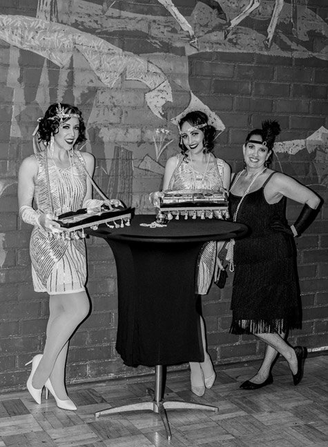 Wendy and the 2 cigar girls
